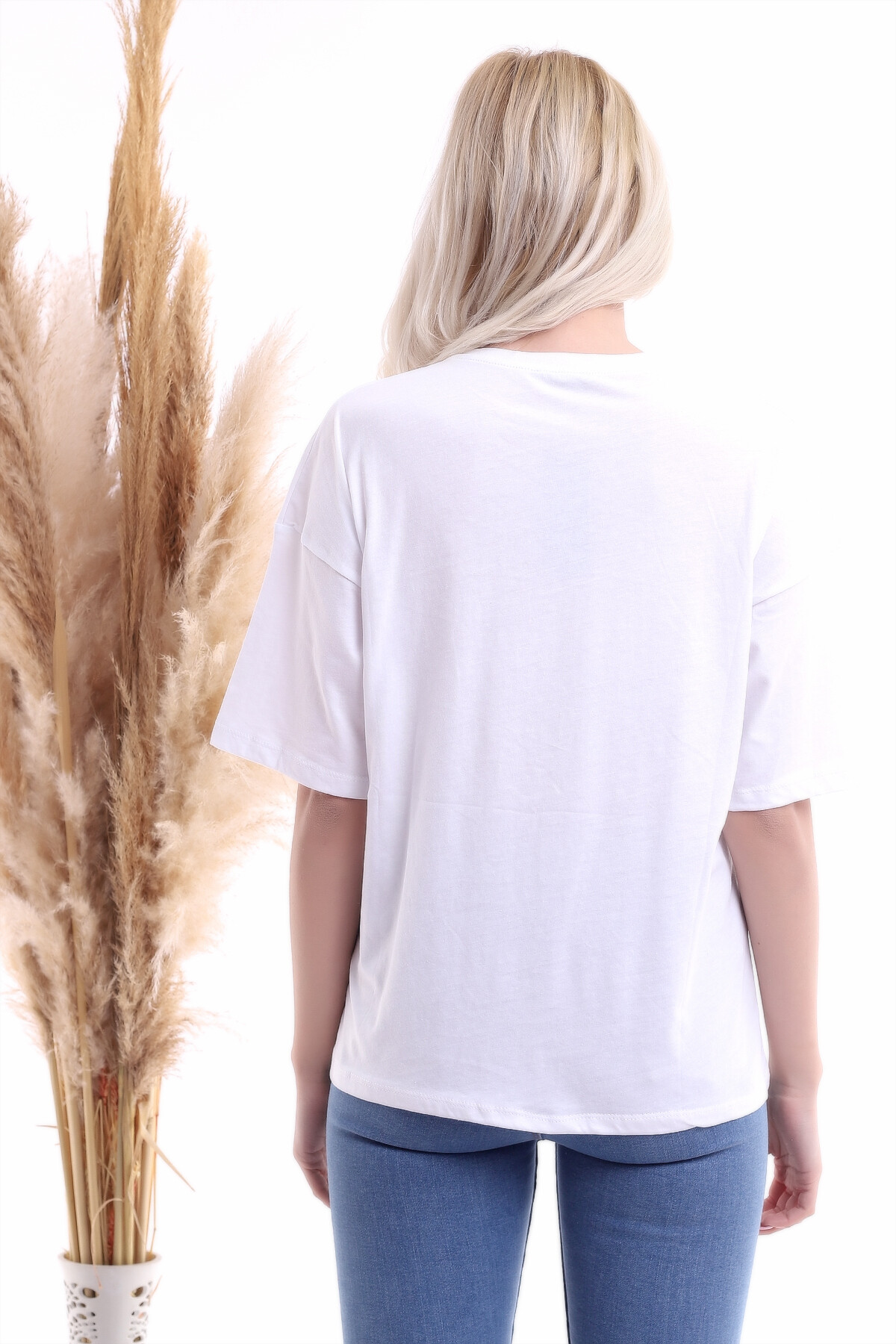 21113690 Süprem Reflektörlü Kısa Kol T-Shirt BEYAZ