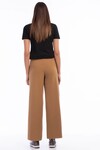 8492541 Selanik Beli Lastikli Bol Paça Pantolon CAMEL