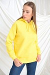 9392810 Üçiplik Reglan Kol Kapşonlu Sweat SARI