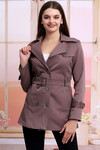 21405009 Beli Kuşaklı Trenchcoat KAHVE