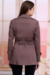 21405009 Beli Kuşaklı Trenchcoat KAHVE