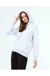 8482810 Üçiplik Reglan Kol Kapşonlu Sweat GRI MELANJ